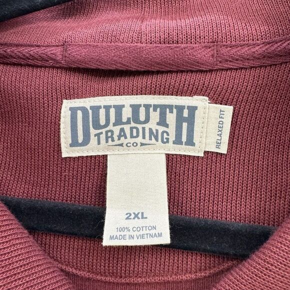 Duluth NWOT Men's Class Act Rib 1/4 Zip Mock size XXL - Picture 4 of 12